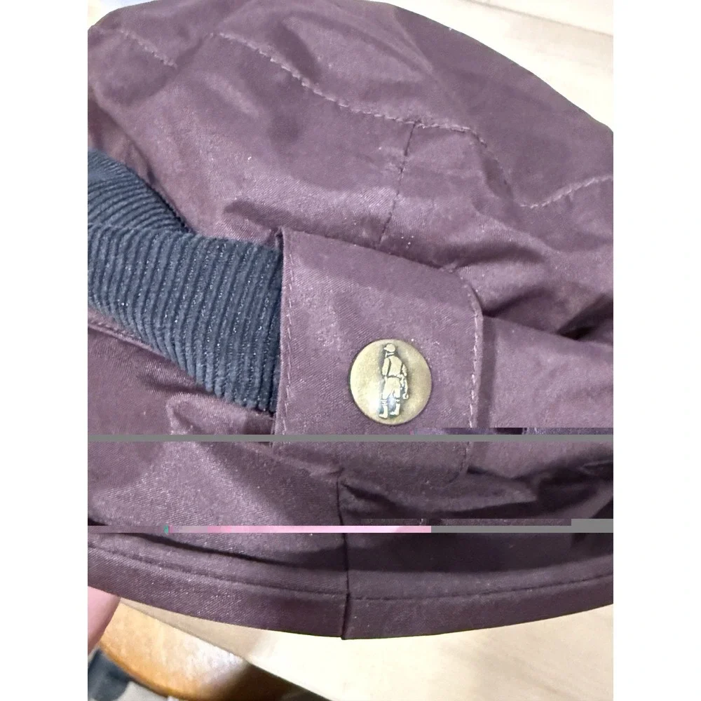 Jack Murphy Purple Malvern Rain Hat Cloche Deep Claret Eggplant Waterproof OS